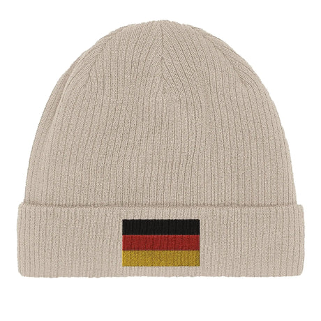 Bonnet coton drapeau allemagne broderie usage quotidien