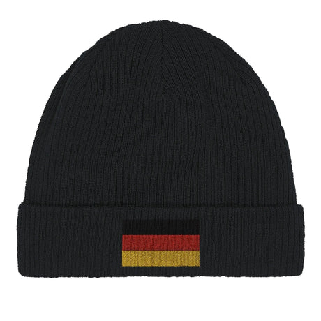 Bonnet coton drapeau allemagne broderie usage quotidien