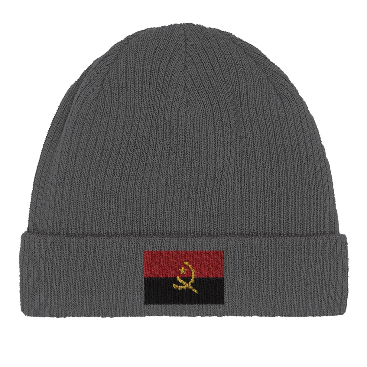 Bonnet coton drapeau angola broderie respirabilité optimale