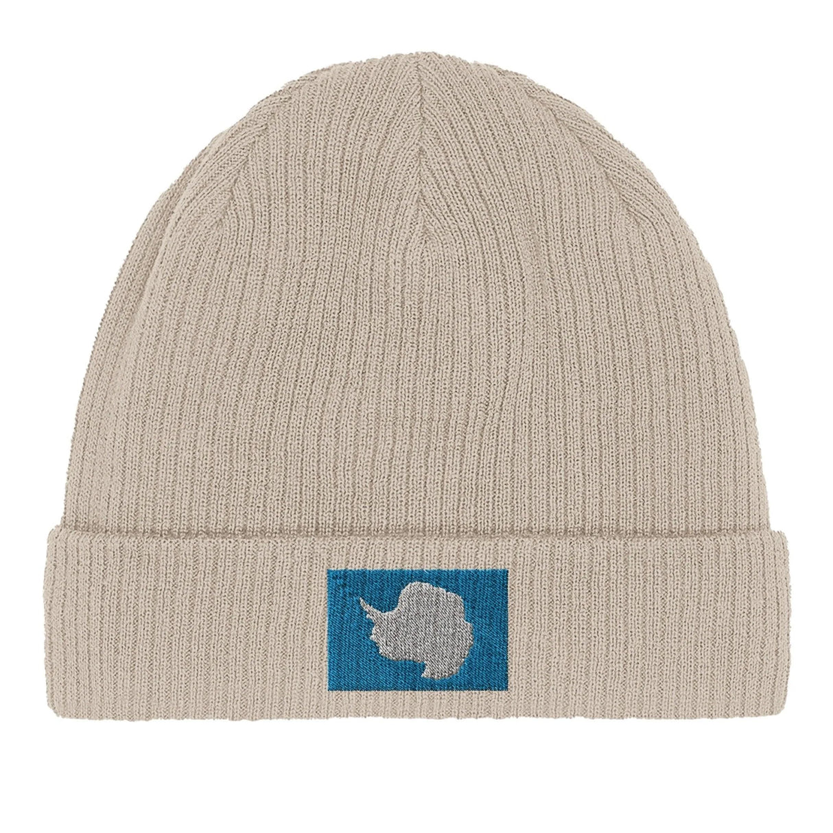 Bonnet coton drapeau antarctique broderie respirabilité
