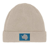 Bonnet coton drapeau antarctique broderie respirabilité