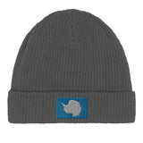 Bonnet coton drapeau antarctique broderie respirabilité