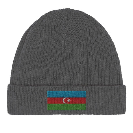 Bonnet coton drapeau azerbaïdjan broderie respirabilité