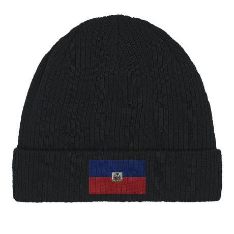 Bonnet coton drapeau d’haïti broderie usage quotidien