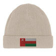 Bonnet coton drapeau d’oman broderie confortable