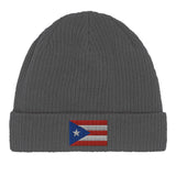 Bonnet coton drapeau porto rico broderie usage quotidien