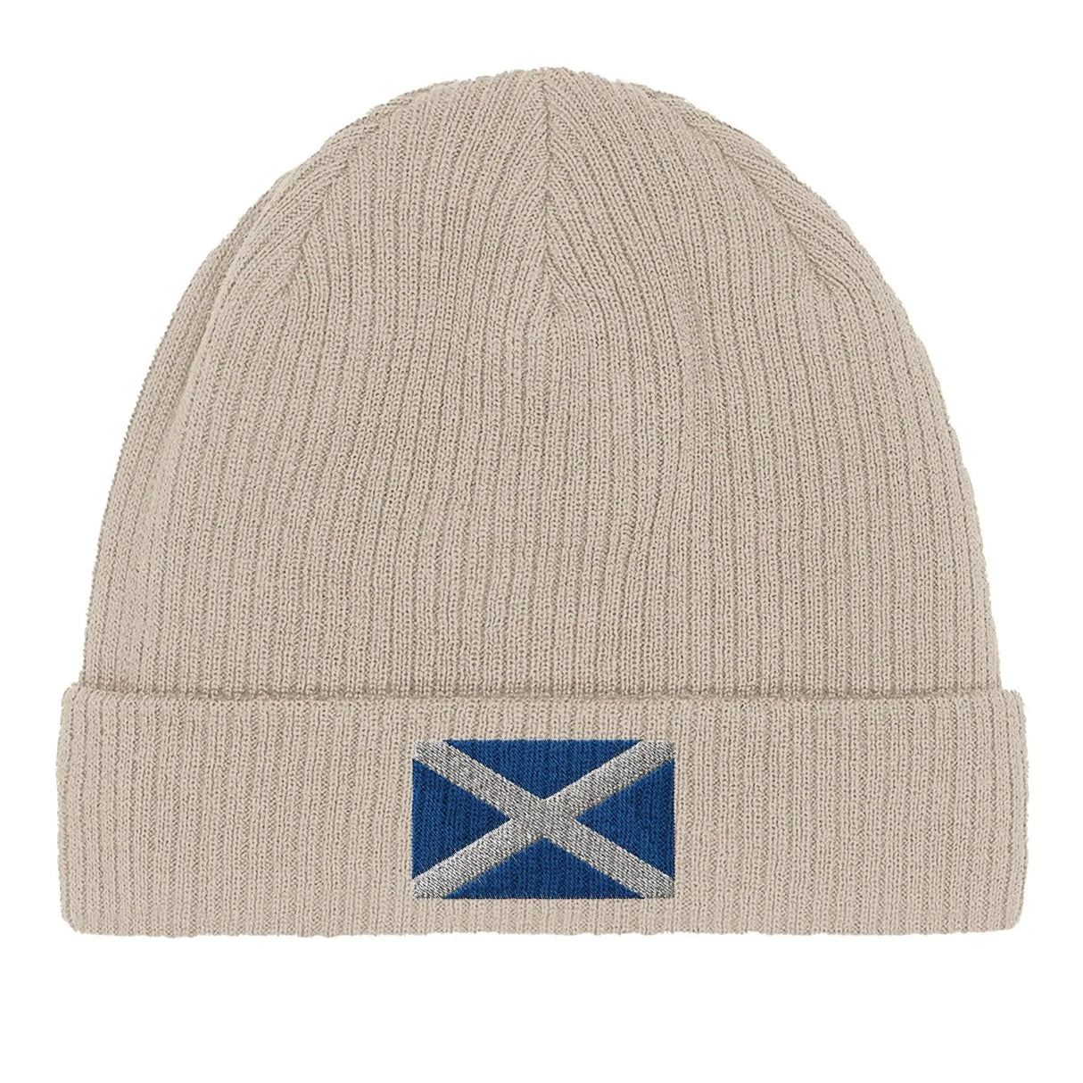 Bonnet coton écosse broderie drapeau respirabilité optimale