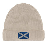 Bonnet coton écosse broderie drapeau respirabilité optimale