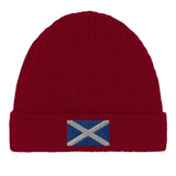 Bonnet coton écosse broderie drapeau respirabilité optimale