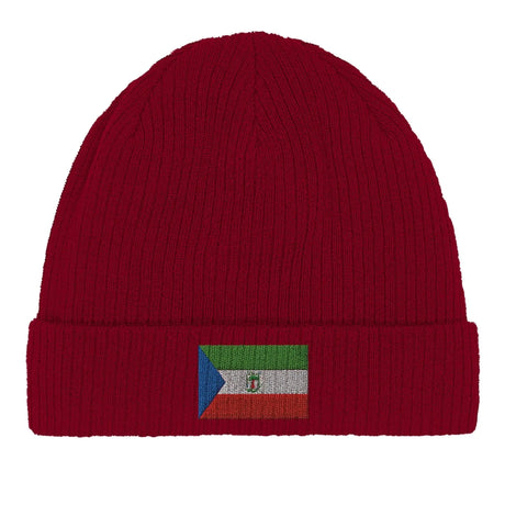 Bonnet coton guinée équatoriale broderie style confortable