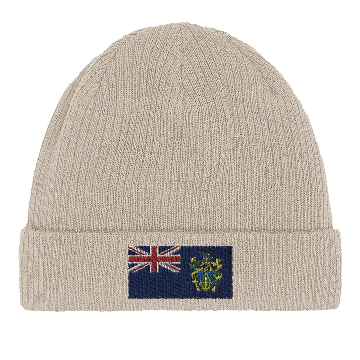 Bonnet coton îles pitcairn broderie drapeau respirabilité