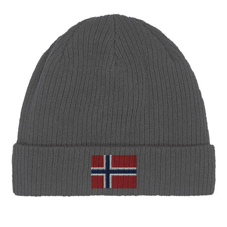 Bonnet coton jan mayen broderie drapeau respirabilité optimale