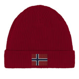 Bonnet coton jan mayen broderie drapeau respirabilité optimale