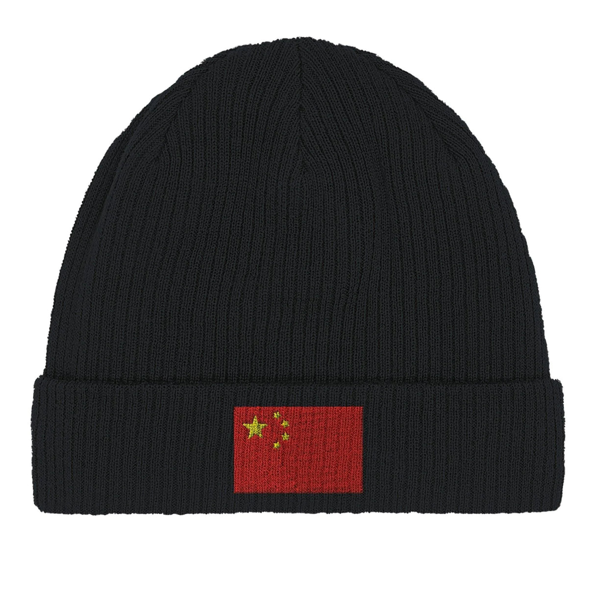 Bonnet coton naturel chine broderie respirabilité optimale