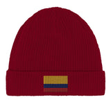 Bonnet coton naturel colombie broderie usage quotidien