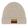 Bonnet coton naturel colombie broderie usage quotidien