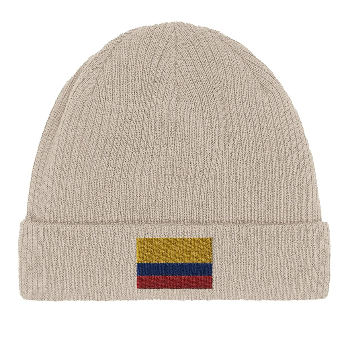 Bonnet coton naturel colombie broderie usage quotidien