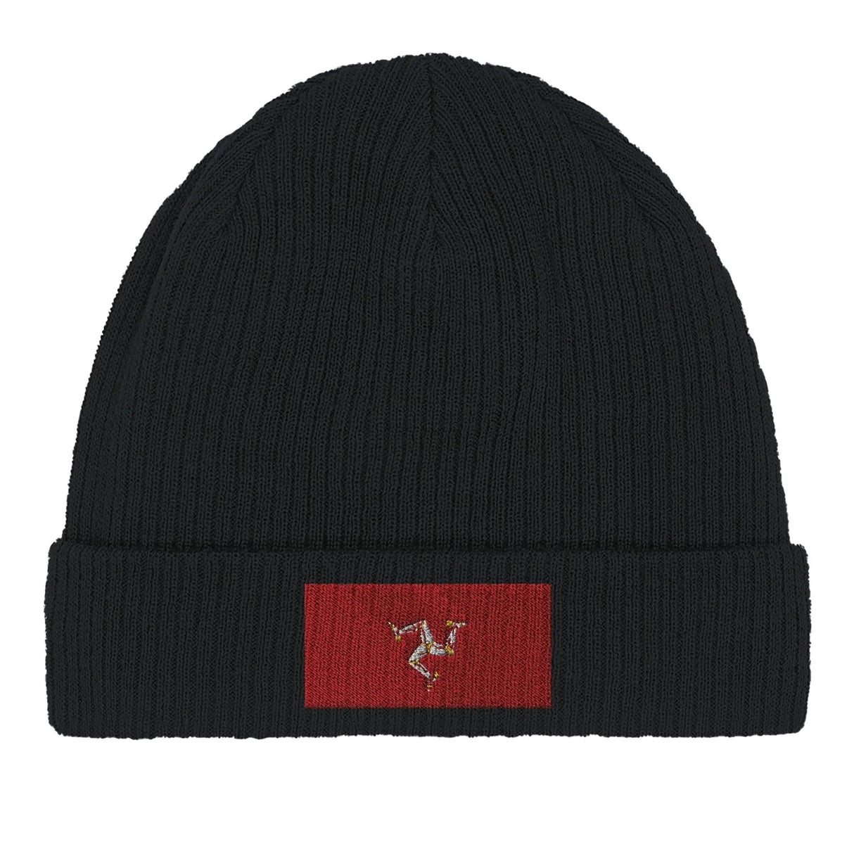 Bonnet coton naturel île de man broderie usage quotidien