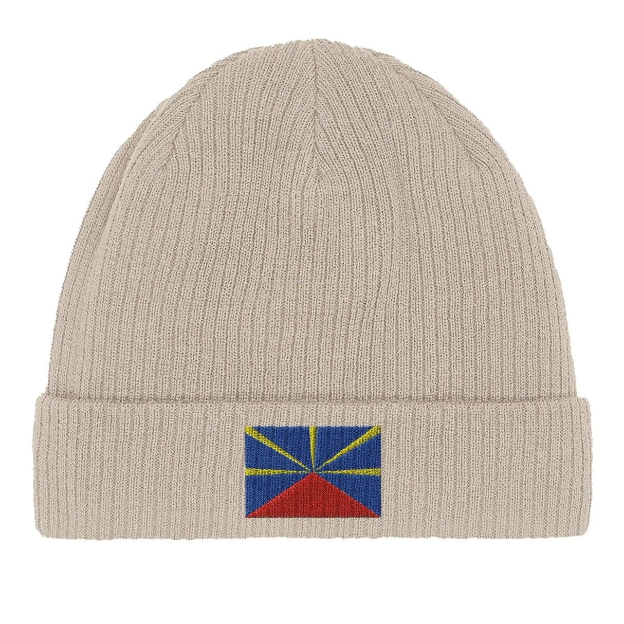 Bonnet coton naturel la réunion broderie usage quotidien