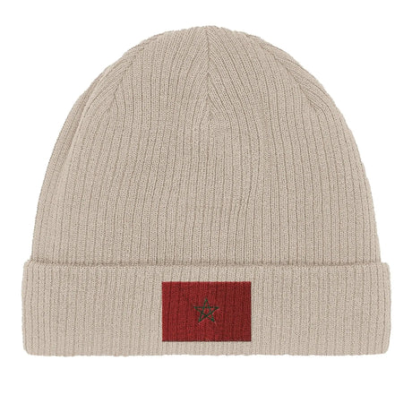 Bonnet coton naturel maroc broderie usage quotidien