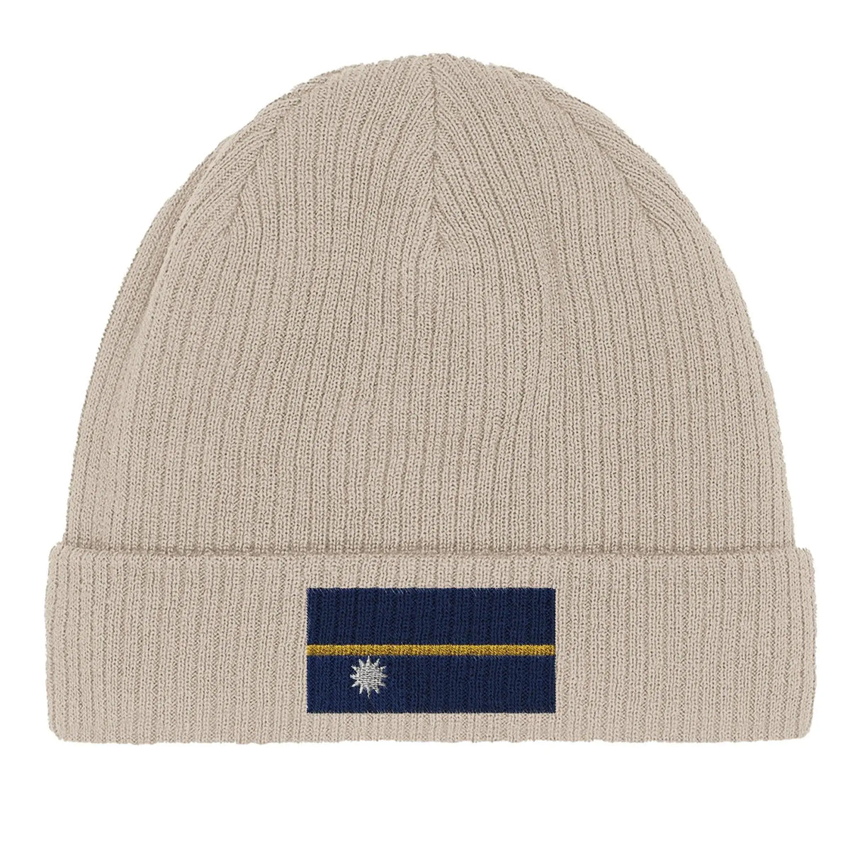 Bonnet coton naturel nauru broderie usage quotidien