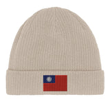 Bonnet coton naturel république de chine broderie usage quotidien
