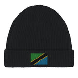 Bonnet coton naturel tanzanie broderie usage quotidien