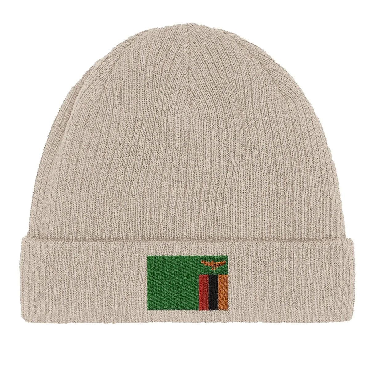 Bonnet coton naturel zambie broderie usage quotidien