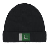Bonnet coton pakistan broderie motif drapeau respirabilité
