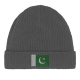 Bonnet coton pakistan broderie motif drapeau respirabilité