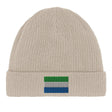 Bonnet coton sierra leone broderie respiration optimale