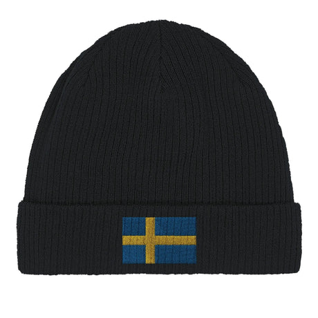 Bonnet coton suède broderie drapeau respirabilité optimale