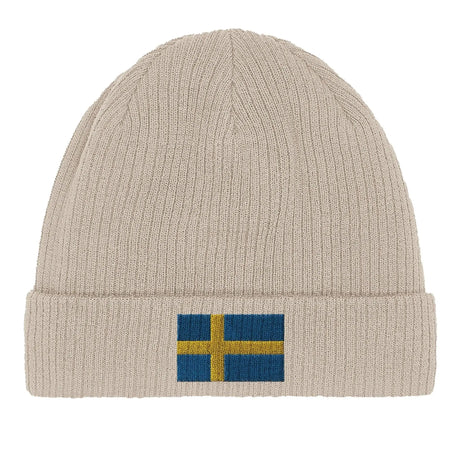 Bonnet coton suède broderie drapeau respirabilité optimale