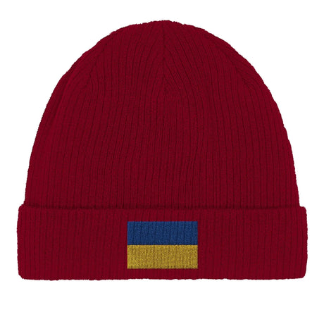 Bonnet coton ukraine brodé couleurs respirabilité optimale