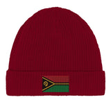 Bonnet coton vanuatu broderie couleurs usage quotidien