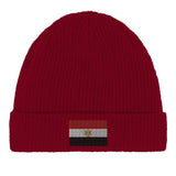 Bonnet égypte coton naturel broderie usage quotidien