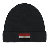 Bonnet égypte coton naturel broderie usage quotidien