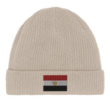 Bonnet égypte coton naturel broderie usage quotidien