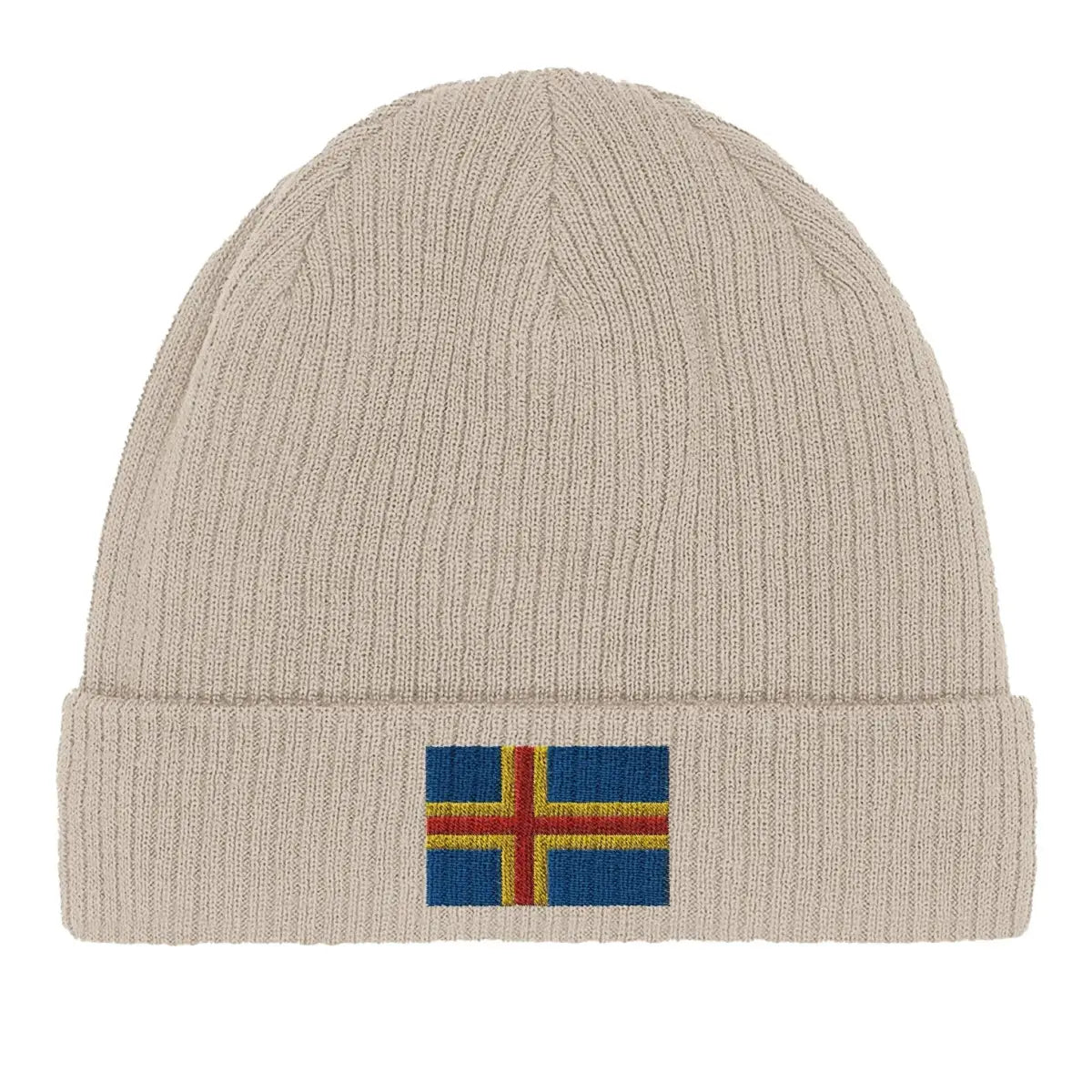 Bonnet en coton drapeau d’åland - pixelformaflag