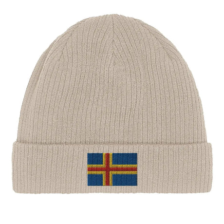 Bonnet en coton drapeau d’åland - pixelformaflag