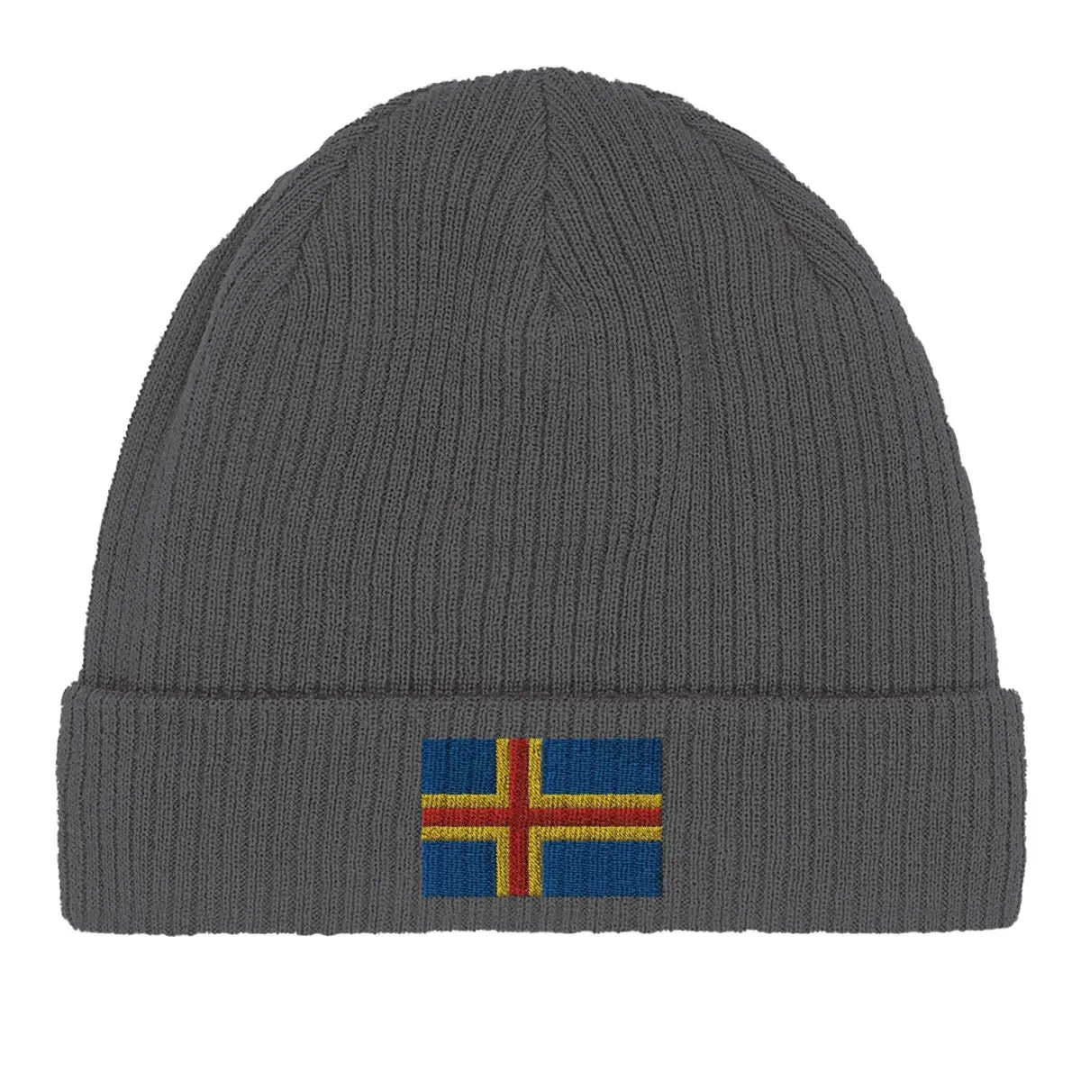 Bonnet en coton drapeau d’åland - pixelformaflag