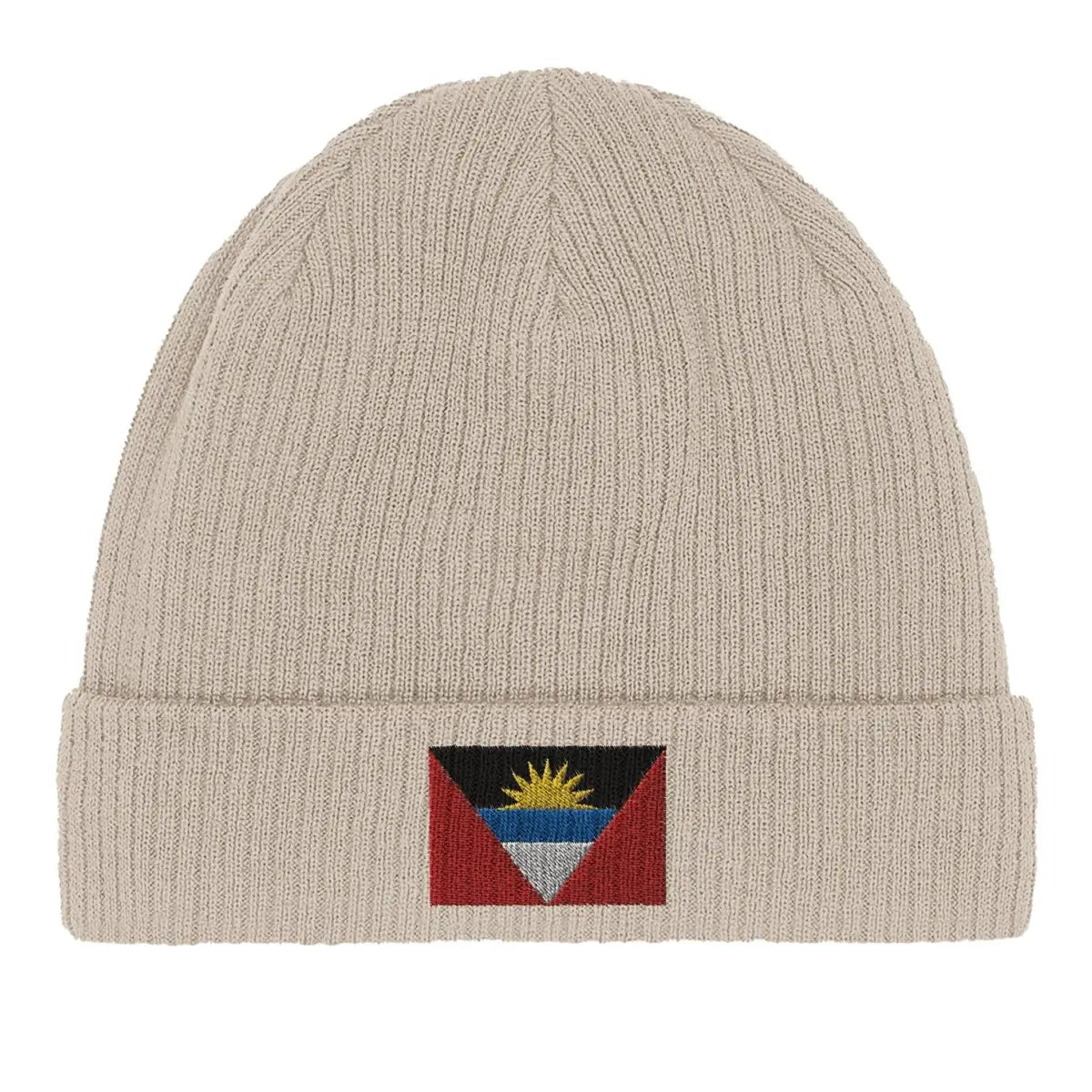 Bonnet en coton Drapeau d'Antigua-et-Barbuda - Pixelforma 