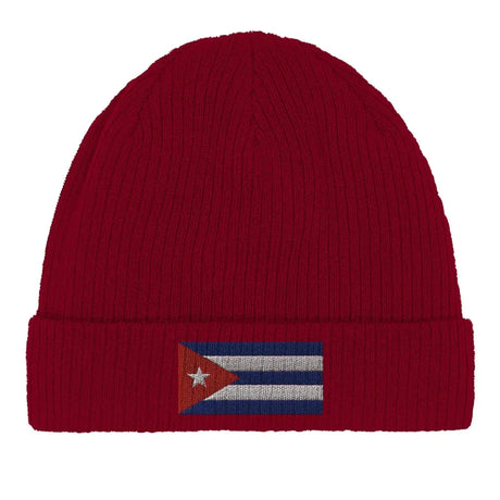 Bonnet en coton drapeau de cuba - pixelformaflag