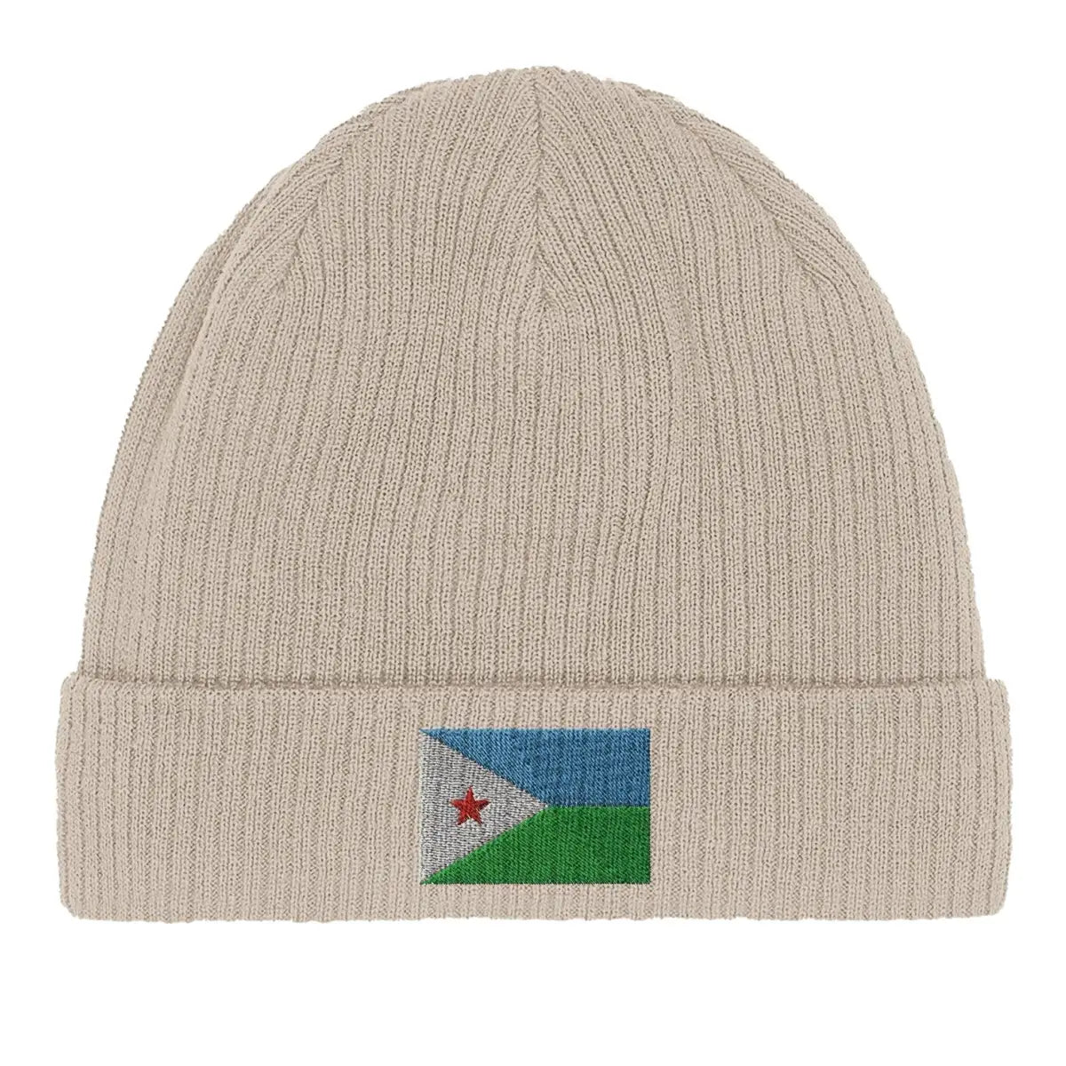 Bonnet en coton drapeau de djibouti - pixelformaflag