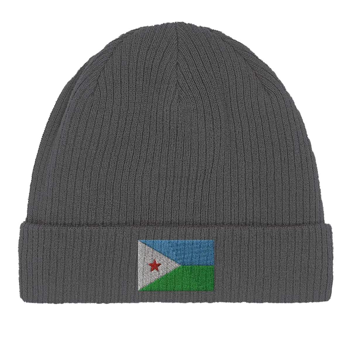 Bonnet en coton drapeau de djibouti - pixelformaflag