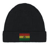 Bonnet en coton drapeau de la bolivie - pixelformaflag