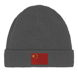 Bonnet en coton Drapeau de la Chine - Pixelforma 