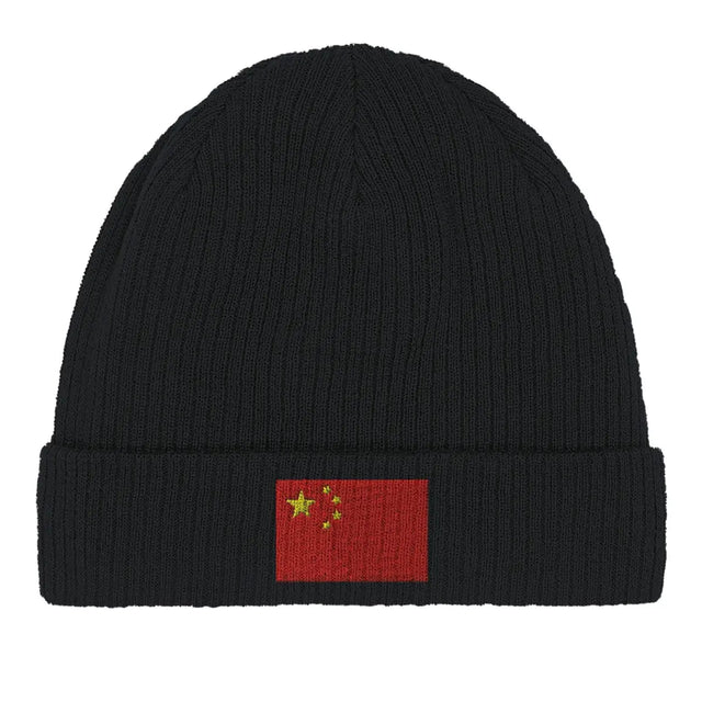 Bonnet en coton drapeau de la chine - pixelformaflag