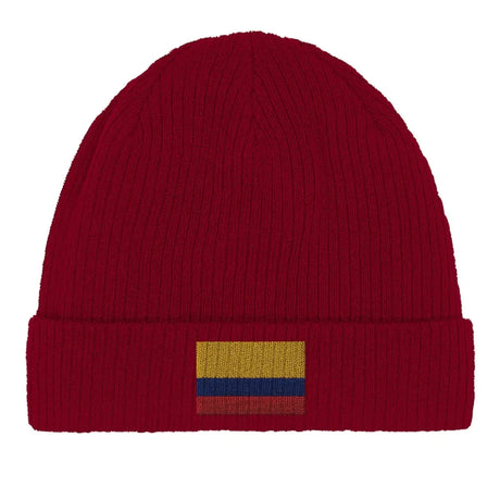 Bonnet en coton drapeau de la colombie - pixelformaflag