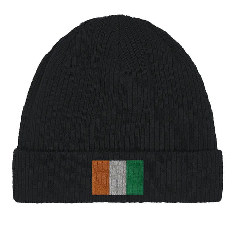 Bonnet en coton drapeau de la côte d’ivoire - pixelformaflag